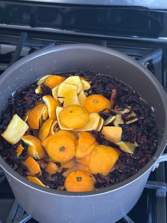Caribbean Inspired Immuni-Tea (Simmer Pot Tea Recipe)