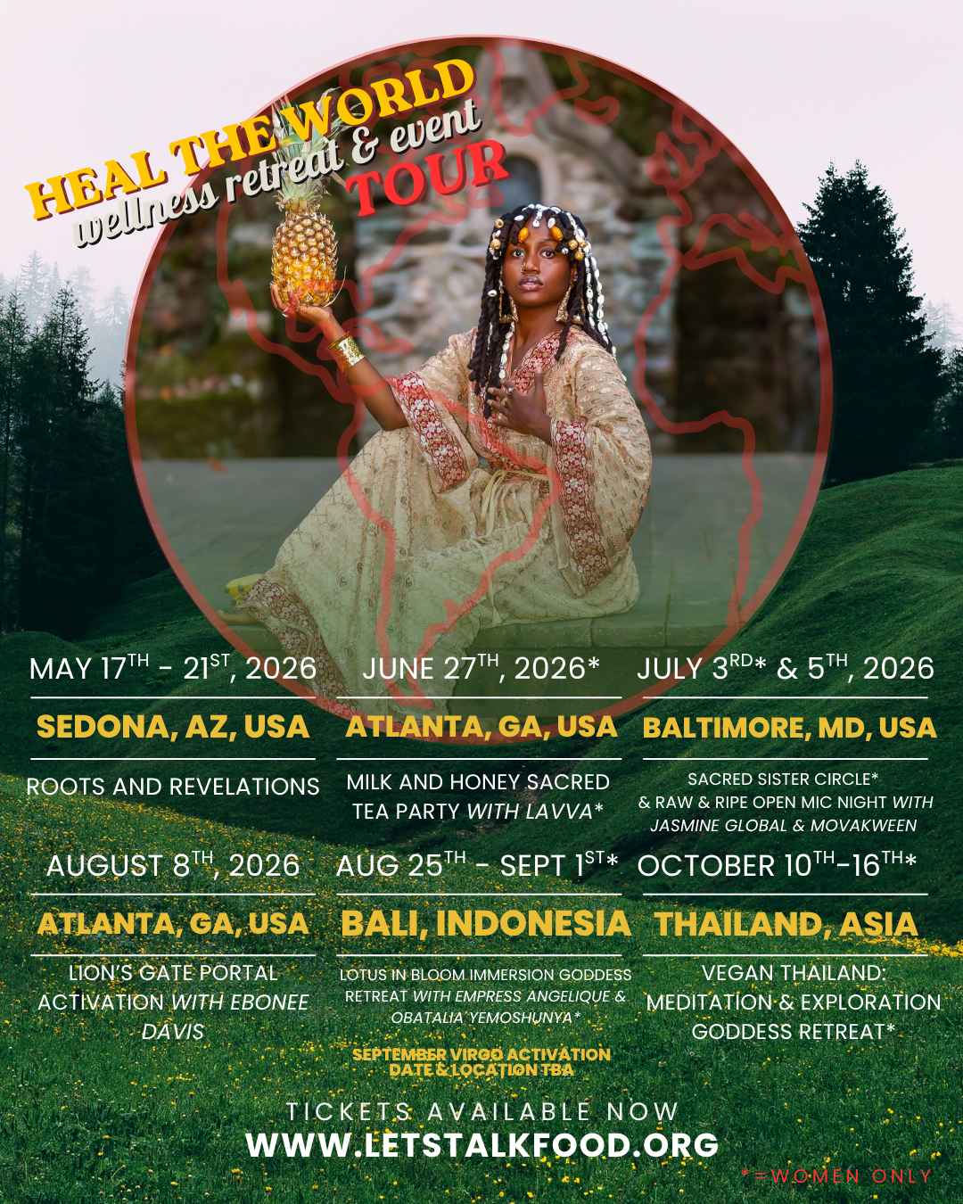 Atlanta, Ga (6/27): Milk & Honey: A Sacred Wellness Day Retreat + Tea Party