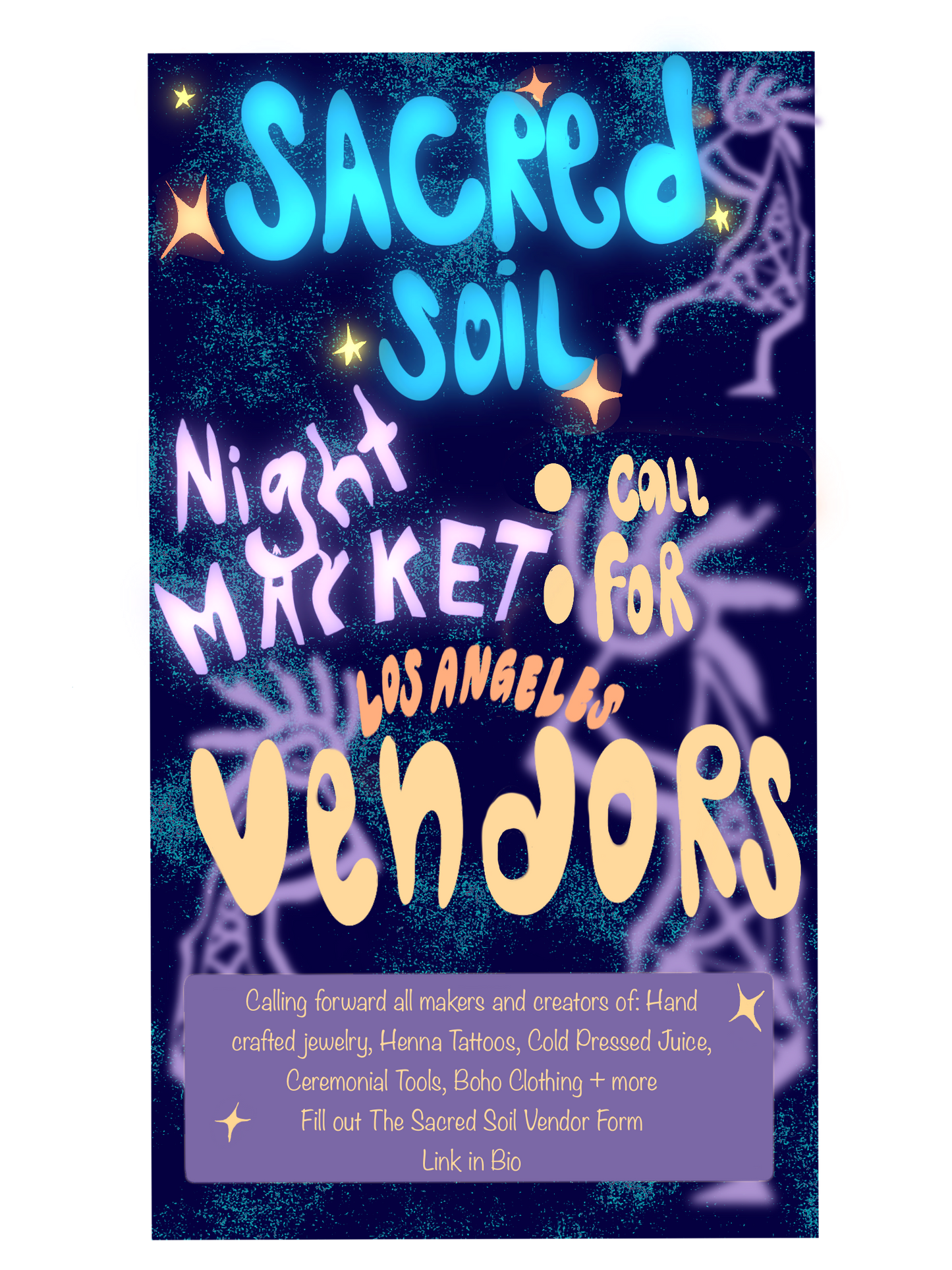Sacred Soil Night Market & 3-Course Raw Food Tasting (Beverley Hills, California Sun, Oct 12, 2025)